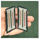 WW2 German Heer EM Artillery Collar Tabs