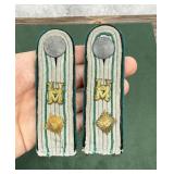 WW2 German Heer Administrative Shoulder Boards