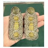 WW1 WWI Prussian Lieutenant Shoulder Boards