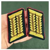 WW2 German Heer Judicial Officer Collar Tabs