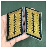 WW2 German Heer Administrative Officer Collar Tabs