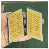 WW2 German Heer Administrative Collar Tabs