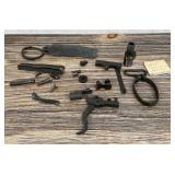 Collection of Enfield 1917 Rifle Parts
