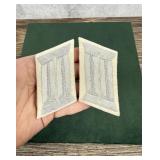 WW2 German Verwaltungspolizei Collar Tabs