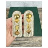 WWI WW1 Prussian Artillery Shoulder Boards