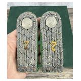 WWI WW1 Prussian Jager Shoulder Boards