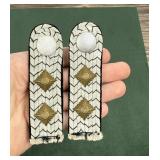 WW2 German BahnSchutzpolizei Shoulder Boards