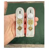 WW2 German Heer Artillery Engineer Shoulder Boards