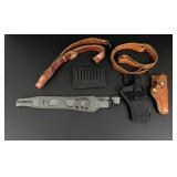 Collection of Pistol Holster and Rifle Slings