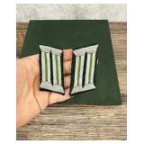 WW2 German Heer Jager Collar Tabs