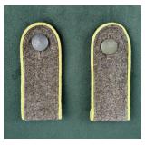 WW2 German M40 Shoulder Boards Panzer Grenadier