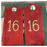 WW1 WWI Prussian Heer Infantry Shoulder Boards