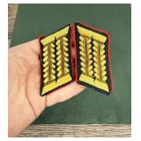 WW2 German Heer Judicial Officer Collar Tabs