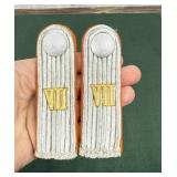 WW2 German Postal Police Shoulder Boards