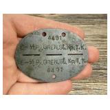 WW2 German SS Dog Tag