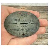 WW2 German SS Dog Tag