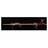 Native American Indian Pipestone Peace Pipe