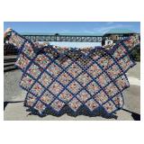 1950s Yoyo Quilt and Pillowcase