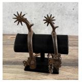 August Buermann Steel Montana Cowboy Spurs