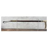 Victorian Stag Horn Handle Riding Crop