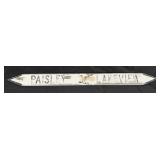 Lakeview Paisley Oregon 19 Mile Marker Road Sign