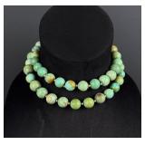 Chinese Hubei Turquoise Necklace
