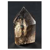 Smoky Rainbow Quartz Tower Obelisk