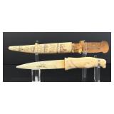 Phenomenal Yupik Chukchi Eskimo Inuit Snow Knife