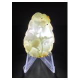 Antique Chinese Carved Jade Jadeite Pendant