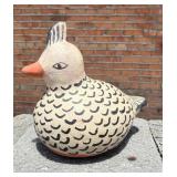 Seferina Ortiz Cochiti Pueblo Pottery Chicken