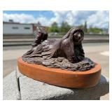 Allan Houser Reclining Woman Bronze