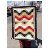 Navajo Indian Eye Dazzler Sampler Rug