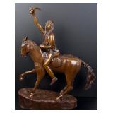 Frederic Remington The Scalp Bronze