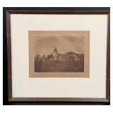 Edward Curtis Start of a War Party Photogravure