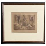 Edward Curtis The Altar Complete Photogravure