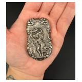 The Storm Sterling Silver Match Safe Vesta Case