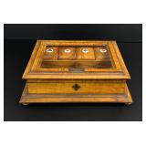 Wooden Poker Card Case