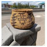 Hupa Yurok Karuk Native American Indian Basket