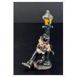 Cast Iron Drunk Man on Lamp Bottle Opener