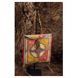 Montana Blackfoot Indian Parfleche Medicine Bag