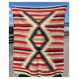 Large Transitional Navajo Ganado Indian Rug