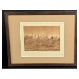 Edward Curtis Mortuary House Photogravure