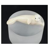 Evans Apatiki Alaskan Inuit Eskimo Ivory Seal
