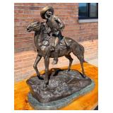Frederic Remington The Scout Bronze