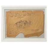 Joe De Yong Horses Drawing
