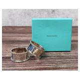 Tiffany & Co Sterling Silver Napkin Rings