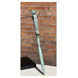 Signed Bronze Native American Indian Letter Opener