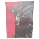 Fritz Scholder Portrait of a Werewolf Lithograph