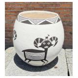 Emma Lewis Acoma Pueblo Ram Jar