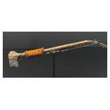 Native American Indian Beaded War Club